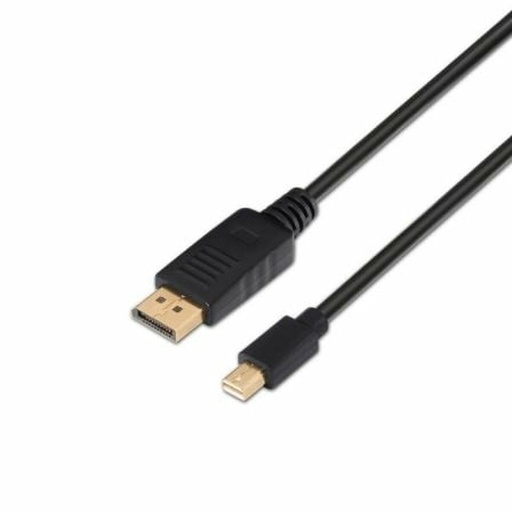 Adaptador Mini DisplayPort a DisplayPort Aisens A124-0131 Negro 2 m
