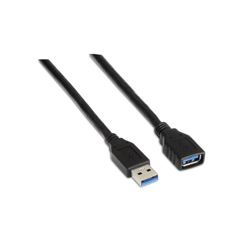 Cable USB Aisens A105-0041 Negro 1 m (1 unidad)