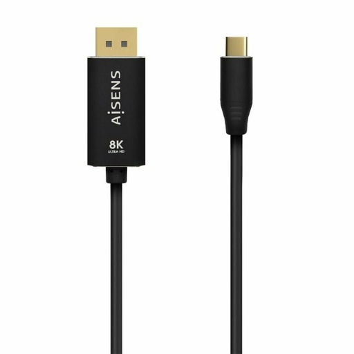 Adaptador USB-C a DisplayPort Aisens A109-0687 Negro 1,8 m