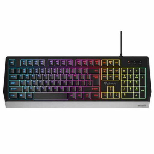 Teclado Gaming Genesis NKG-1528 Negro Multicolor QWERTY
