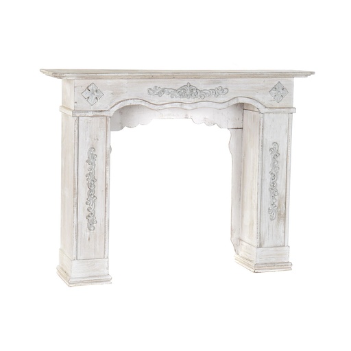 Fireplace Home ESPRIT Beige Fir Aged finish 88 cm 130 x 29,5 x 98 cm