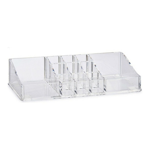 Organizador de Maquillaje Berilo 6103-X Transparente 9 x 4,5 x 22,7 cm