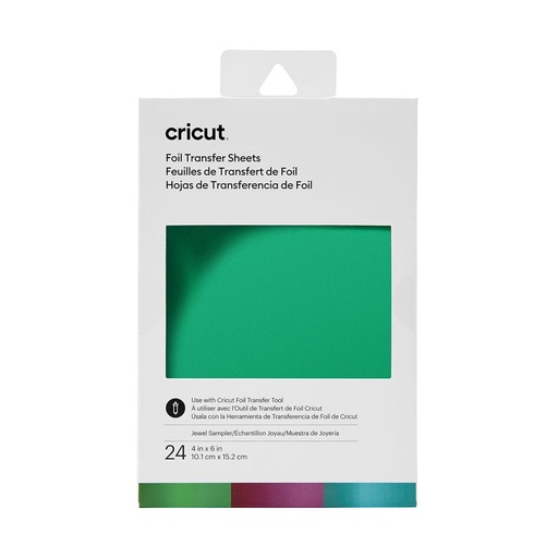 Hojas de Transferencia para Plotter de corte Cricut TRNF (24 Unidades)