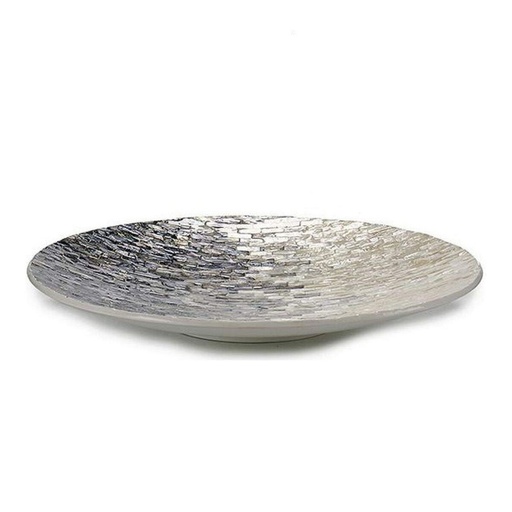 Centro de Mesa Gift Decor TLC-180278 Gris Nácar Aglomerado 45 x 6,5 x 45 cm