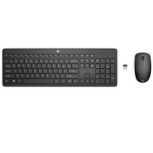 Teclado y Ratón HP 1Y4D0UT#ABE Negro QWERTY