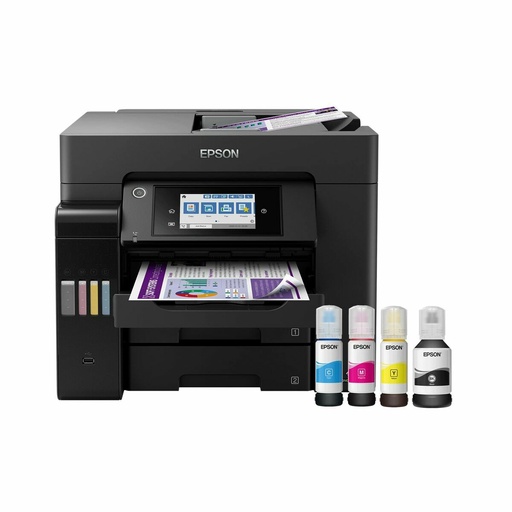 Impresora Multifunción Epson EcoTank ET-5850 25 ppm WiFi Negro
