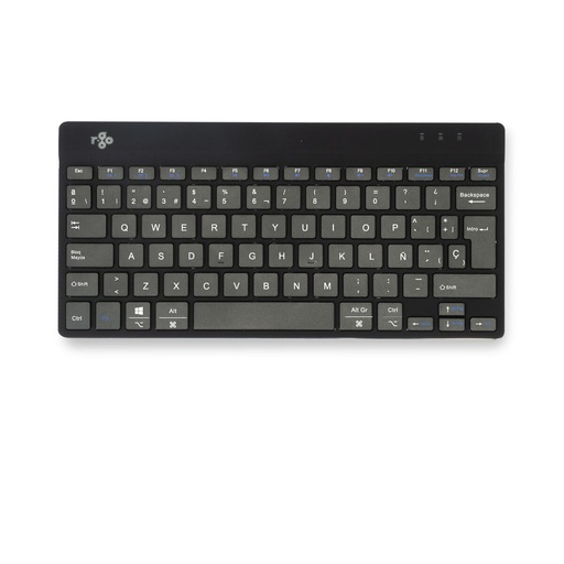 Teclado R-Go RGOCOESWLBL Negro Qwerty Español