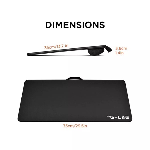 Notebook Stand The G-Lab K-BOARD CADMIUN