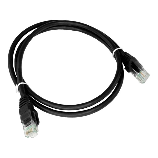 Cable de Red Rígido UTP Categoría 6 Alantec KKU6CZA0.5 Negro 50 cm
