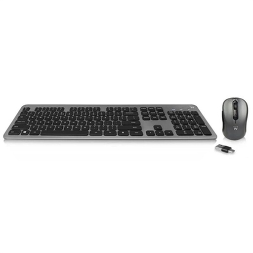 Teclado Ewent EW3272 Negro Qwerty Español QWERTY