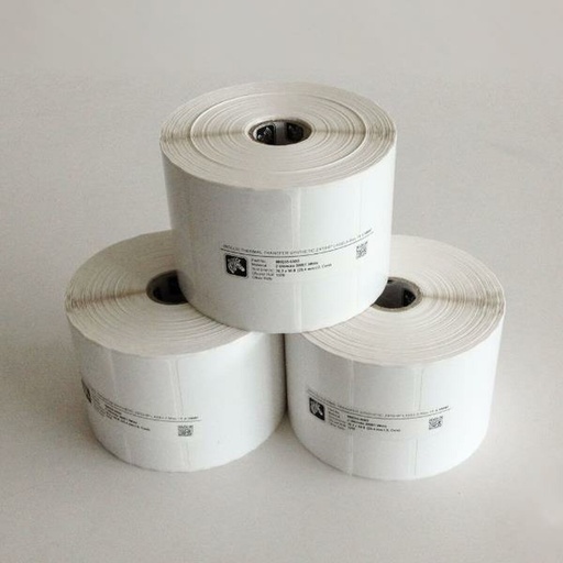 Rollo Papel Térmico Zebra 87443 Plateado 76,2 mm