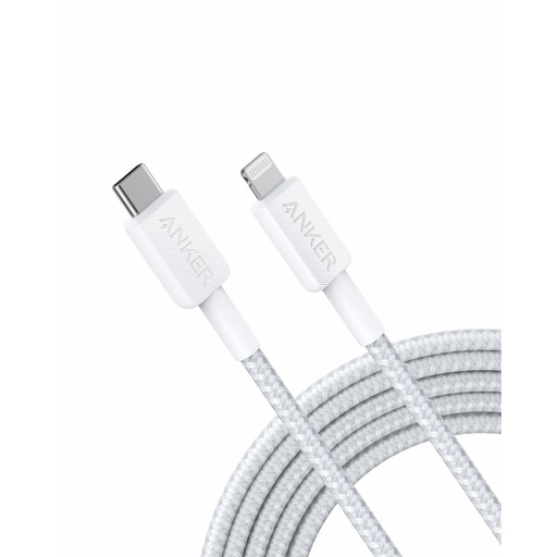 Lightning Cable Anker A81B7G21 White 3 m