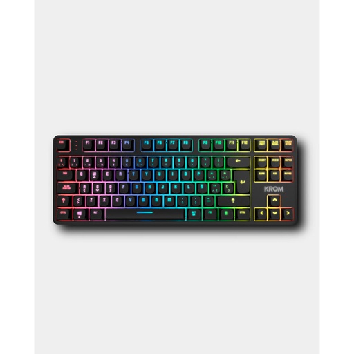 Ratón Gaming Krom NXKROMKERNELPROSP Blanco Qwerty Español QWERTY