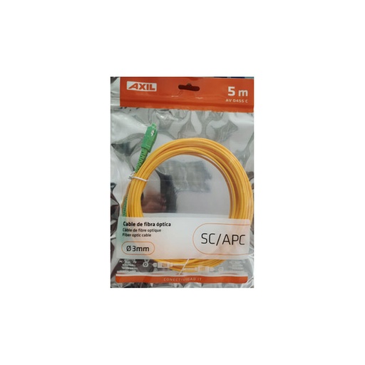 Cable fibra óptica Axil AV0455C 5 m