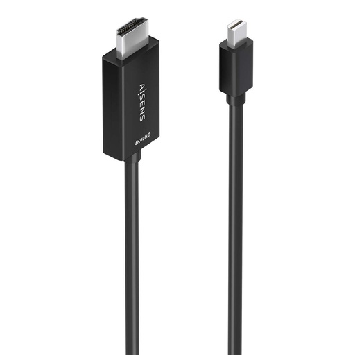Adaptador Mini DisplayPort a HDMI Aisens Negro 1 m