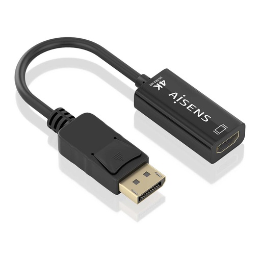Adaptador DisplayPort a HDMI Aisens Negro 15 cm