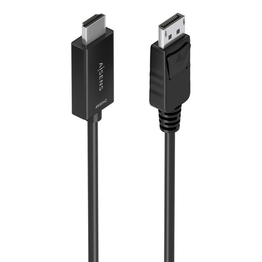 Adaptador DisplayPort a HDMI Aisens Negro 1 m