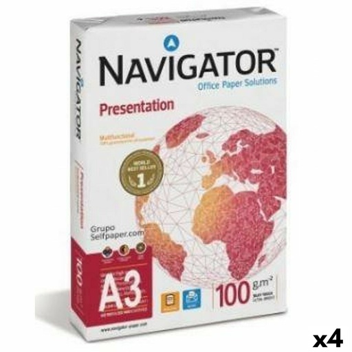 Papel para Imprimir Navigator A3 Blanco (4 Unidades)