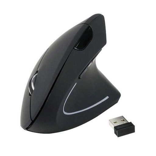 Ratón Ergonómico Óptico Equip 245110 Negro