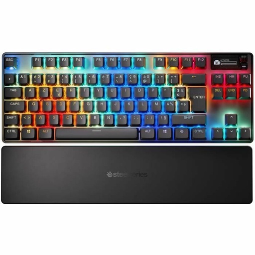 Teclado Bluetooth SteelSeries apex pro tkl wl gen 3 Negro Azerty Francés