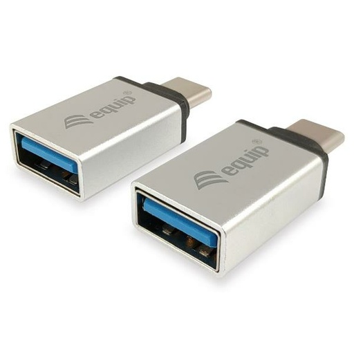 USB-C to USB Adapter Equip Silver
