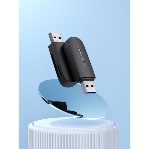 Lector de Tarjetas Externo Vention CLGB0 Negro