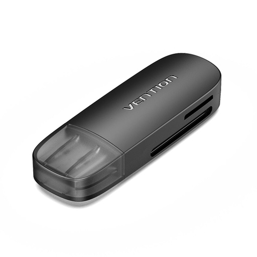 Lector de Tarjetas Externo Vention CLEB0 Negro
