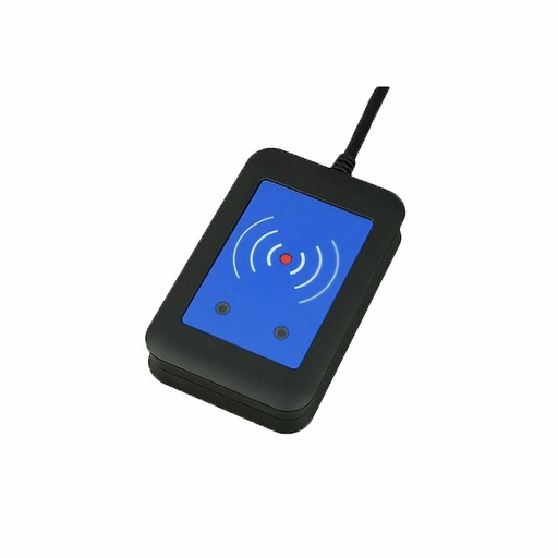 Lector de Tarjetas con Superficie Editable Axis 01400-001 Negro