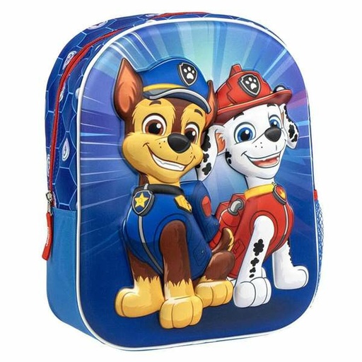 School Bag The Paw Patrol Blue 25,0 x 31,0 x 10,0 cm