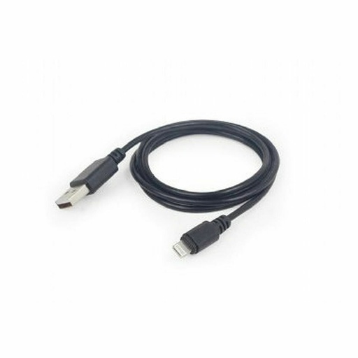 Cable USB a Lightning GEMBIRD CC-USB2-AMLM-1M Negro 1 m (1m)