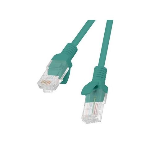 Cable de Red Rígido UTP Categoría 5e Lanberg PCU5-20CC-0050-G Verde 50 cm