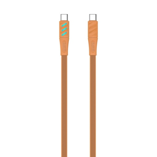 Cable USB-C a USB-C Havit CB6254 Naranja 1 m