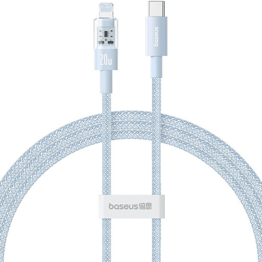USB-C to Lightning Cable Baseus P10373001311-00 Blue 1 m