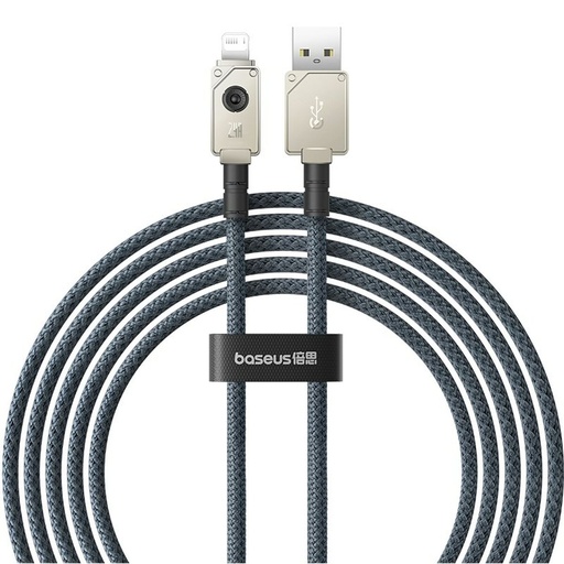 Cable USB a Lightning Baseus P10355802111-01 Negro 2 m