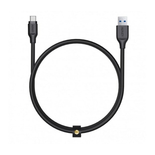 Cable USB A a USB-C Aukey CB-AC2 BK Negro 2 m