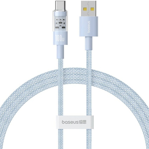 Cable USB A a USB-C Baseus P10373002311-00 Azul 1 m