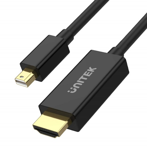 Adaptador Mini Display Port a HDMI Unitek V1152A Negro 2 m