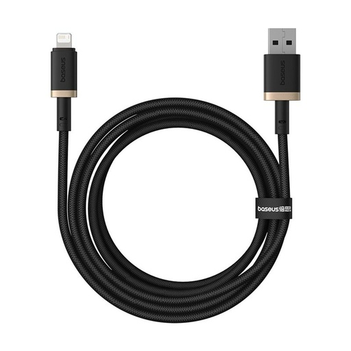 Cable USB a Lightning Baseus P10377801U01-02 Negro Oro 2 m