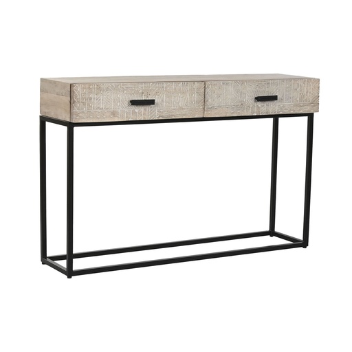 Recibidor Home ESPRIT Blanco 120 x 30 x 76 cm