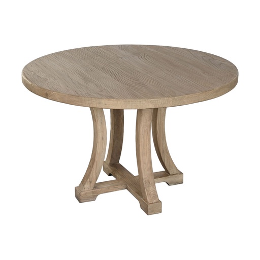 Mesa de Comedor Home ESPRIT Natural Madera de olmo 120 x 120 x 76 cm