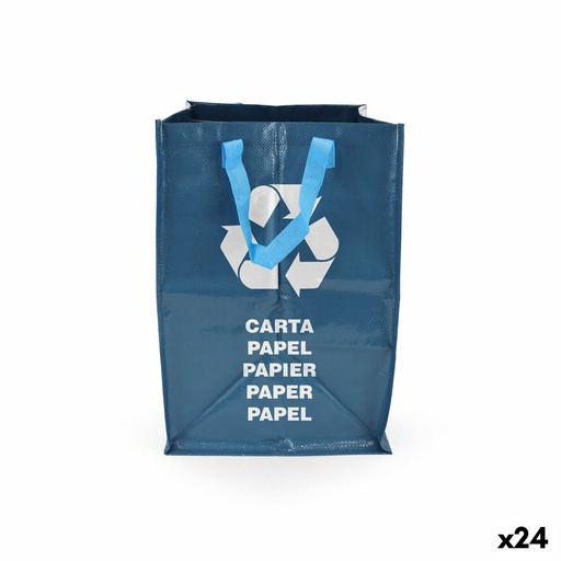 Rubbish Bags Confortime Paper Blue 24 Units