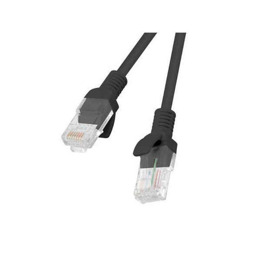 Cable de Red Rígido UTP Categoría 5e Lanberg PCU5-10CC-0200-BK Negro 2 m
