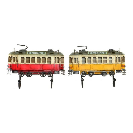 Perchero de Pared DKD Home Decor Lisboa Metal Vintage (31 x 23 x 5 cm) (2 pcs)