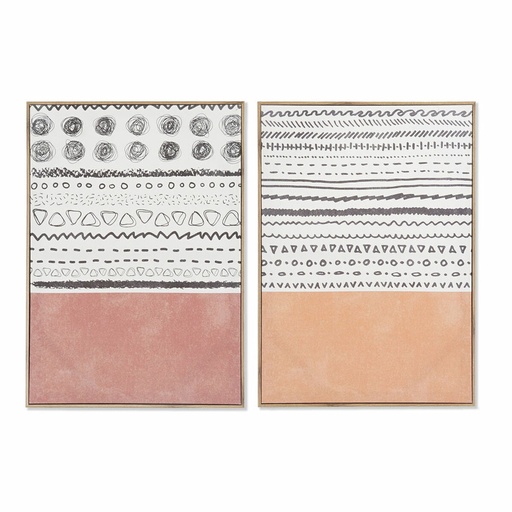 Cuadro DKD Home Decor S3017896 (2 Unidades) (50 x 3 x 70 cm)