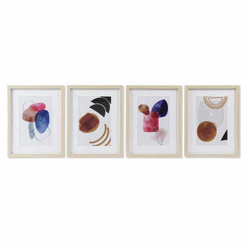 Cuadro DKD Home Decor Abstracto Moderno (35 x 2 x 45 cm) (4 Unidades)