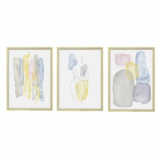 Cuadro DKD Home Decor Abstracto (53 x 3 x 73 cm)
