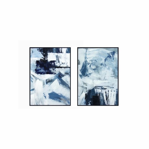 Cuadro DKD Home Decor Abstracto (2 Unidades) (45 x 2 x 60 cm)