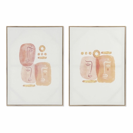 Canvas DKD Home Decor polystyrene Canvas 50 x 3 x 70 cm