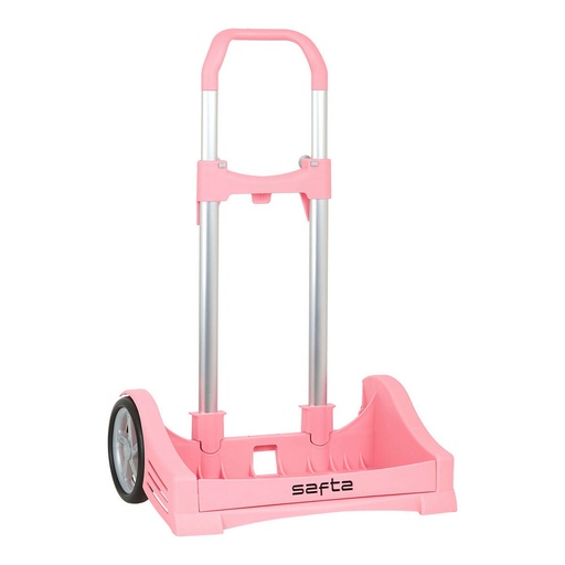 Carro Safta Rosa claro 40 x 85 x 28 cm