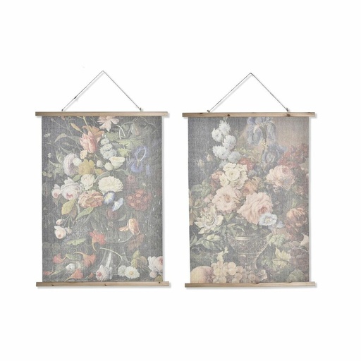 Lienzo DKD Home Decor Cuerda Abeto 75 x 2 x 100 cm